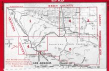Index Map 1, Los Angeles and Los Angeles County 1949